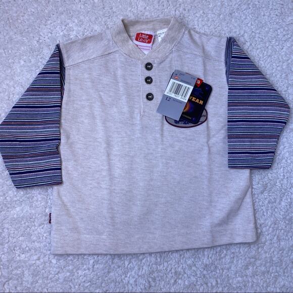 Levi's Other - Levi’s Long Sleeve Button Up Tee 12 Months